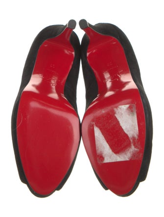 Christian Louboutin Suede Pumps