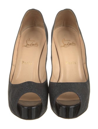 Christian Louboutin Glitter Pumps