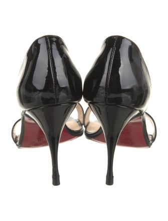 Christian Louboutin Patent Leather D'Orsay Pumps