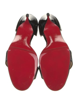 Christian Louboutin Patent Leather D'Orsay Pumps