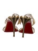 Christian Louboutin Spike Accents PVC Slides