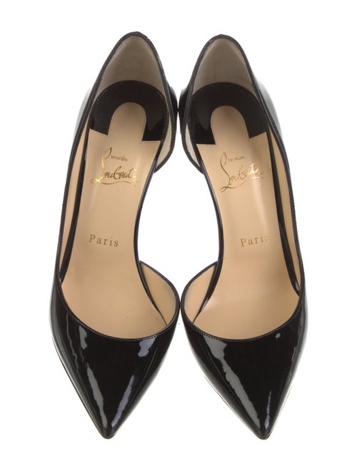 Christian Louboutin Iriza 100 Patent Leather D'Orsay Pumps