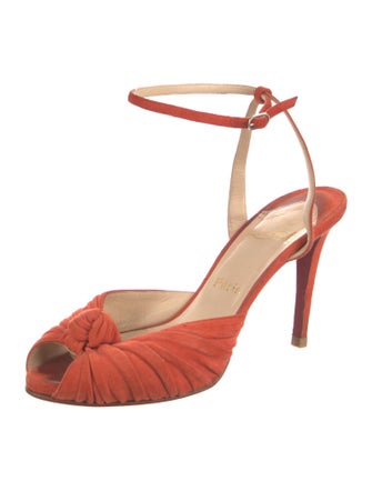 Christian Louboutin Suede Sandals