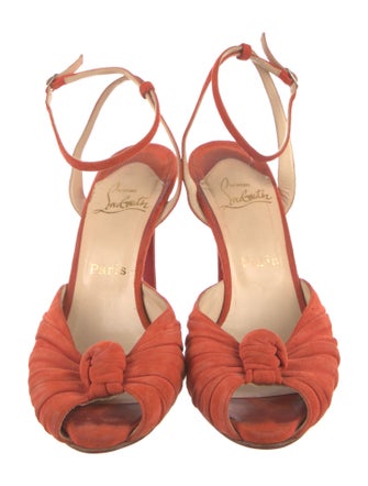 Christian Louboutin Suede Sandals