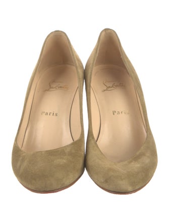 Christian Louboutin Suede Pumps