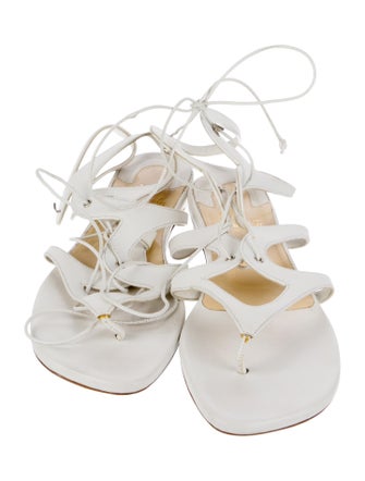 Christian Louboutin Leather Gladiator Sandals