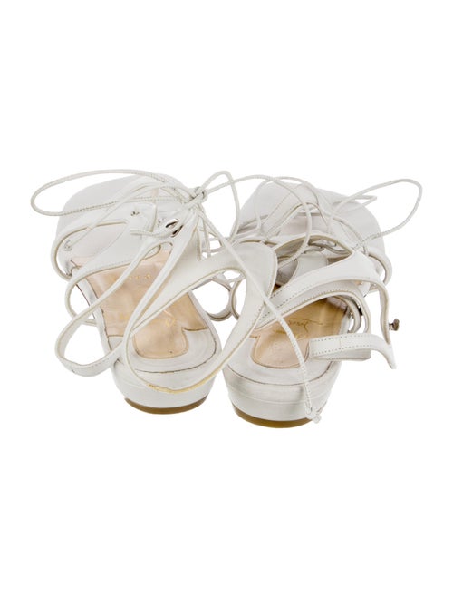Christian Louboutin Leather Gladiator Sandals