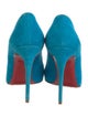 Christian Louboutin Suede Pumps