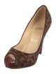 Christian Louboutin Ponyhair Animal Print Pumps