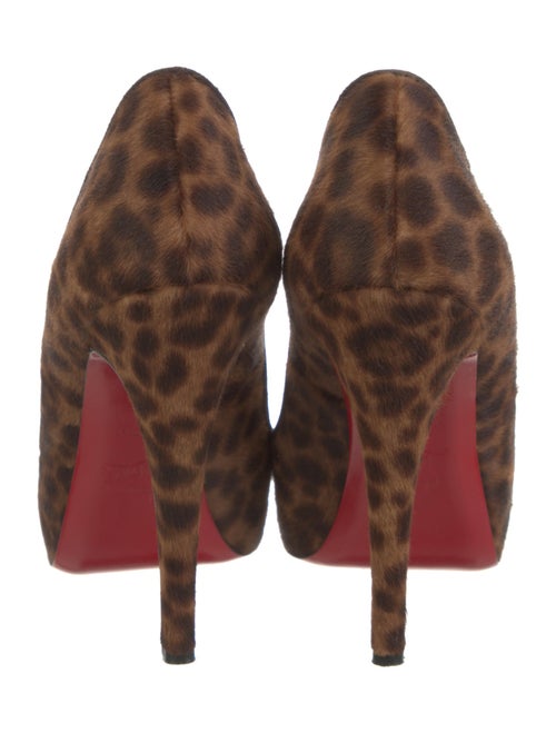 Christian Louboutin Ponyhair Animal Print Pumps