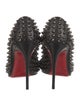 Christian Louboutin Spike Accents Leather Pumps