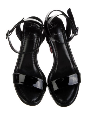 Christian Louboutin Patent Leather Sandals