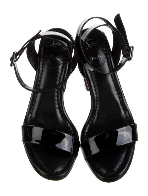 Christian Louboutin Patent Leather Sandals