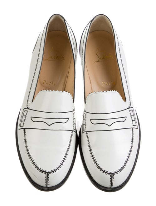 Christian Louboutin Leather Loafers