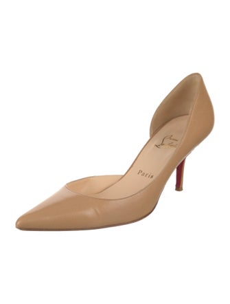 Christian Louboutin Leather D'Orsay Pumps