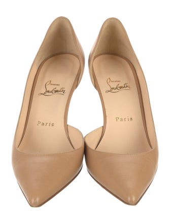 Christian Louboutin Leather D'Orsay Pumps