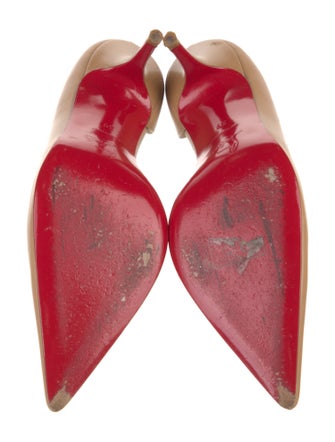 Christian Louboutin Leather D'Orsay Pumps