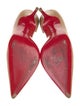 Christian Louboutin Leather D'Orsay Pumps