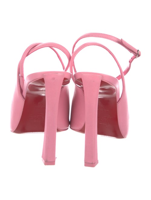 Christian Louboutin Leather Slingback Pumps