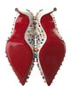 Christian Louboutin Spike Accents Leather Pumps