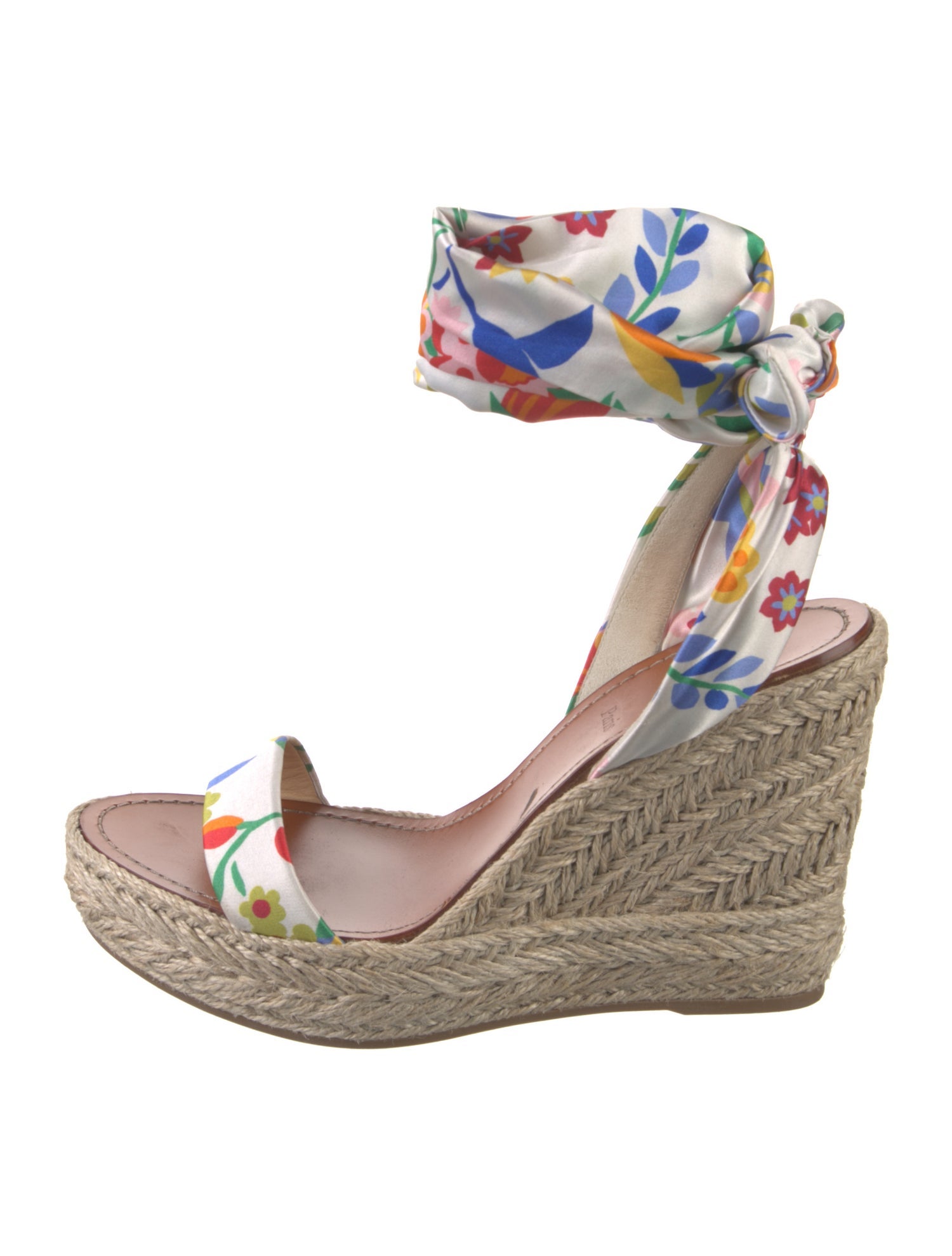 Christian Louboutin Jute Printed Espadrilles