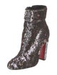 Christian Louboutin Sequins Sequin Embellishments Boots
