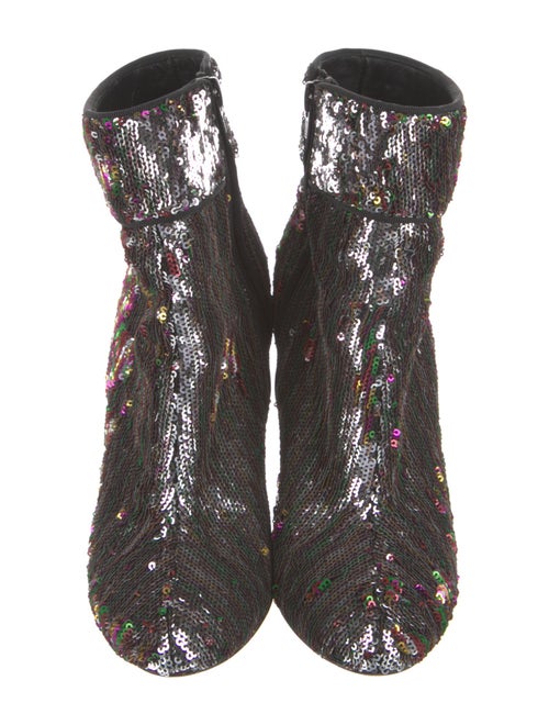 Christian Louboutin Sequins Sequin Embellishments Boots