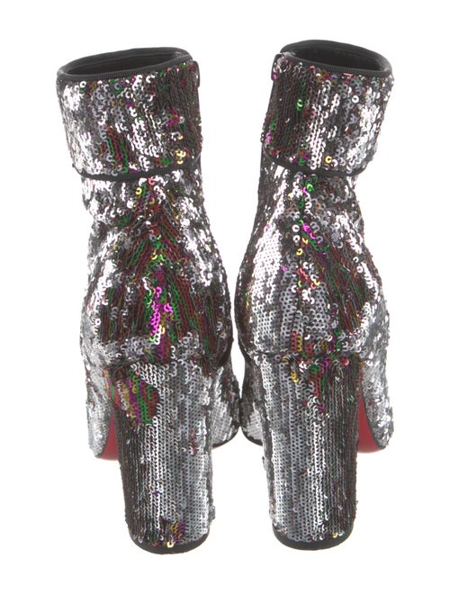 Christian Louboutin Sequins Sequin Embellishments Boots