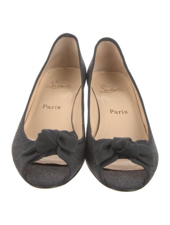Christian Louboutin Bow Accents Pumps