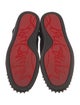 Christian Louboutin Spike Accents Suede Sneakers