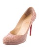 Christian Louboutin Snakeskin Pumps