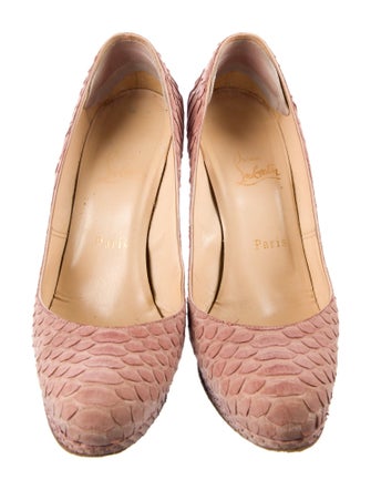 Christian Louboutin Snakeskin Pumps