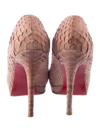 Christian Louboutin Snakeskin Pumps