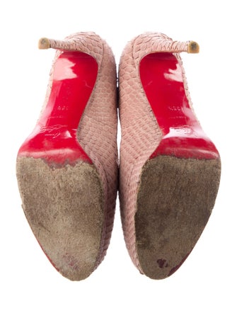 Christian Louboutin Snakeskin Pumps