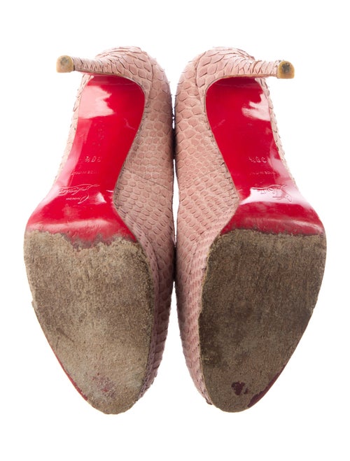 Christian Louboutin Snakeskin Pumps