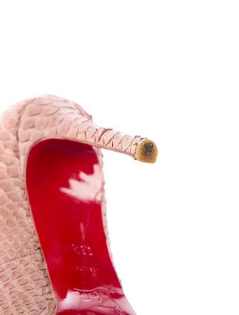 Christian Louboutin Snakeskin Pumps