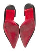 Christian Louboutin Suede D'Orsay Flats