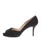 Christian Louboutin Suede Pumps