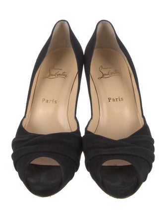 Christian Louboutin Suede Pumps