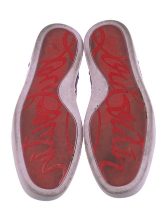 Christian Louboutin Satin Sneakers
