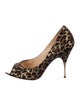 Christian Louboutin Animal Print Pumps