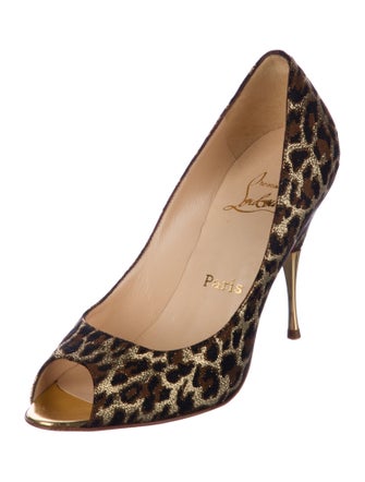 Christian Louboutin Animal Print Pumps