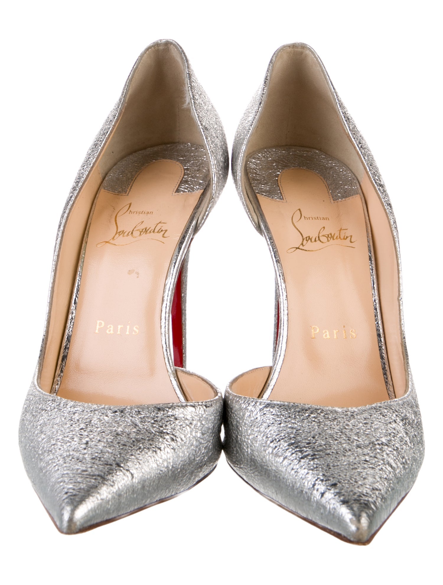 Christian Louboutin Leather D'Orsay Pumps