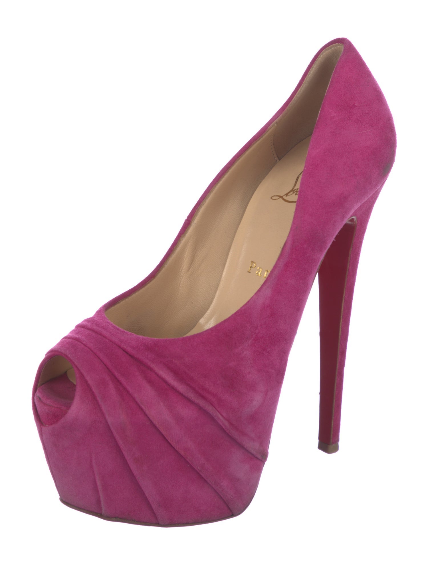 Christian Louboutin Suede Pumps