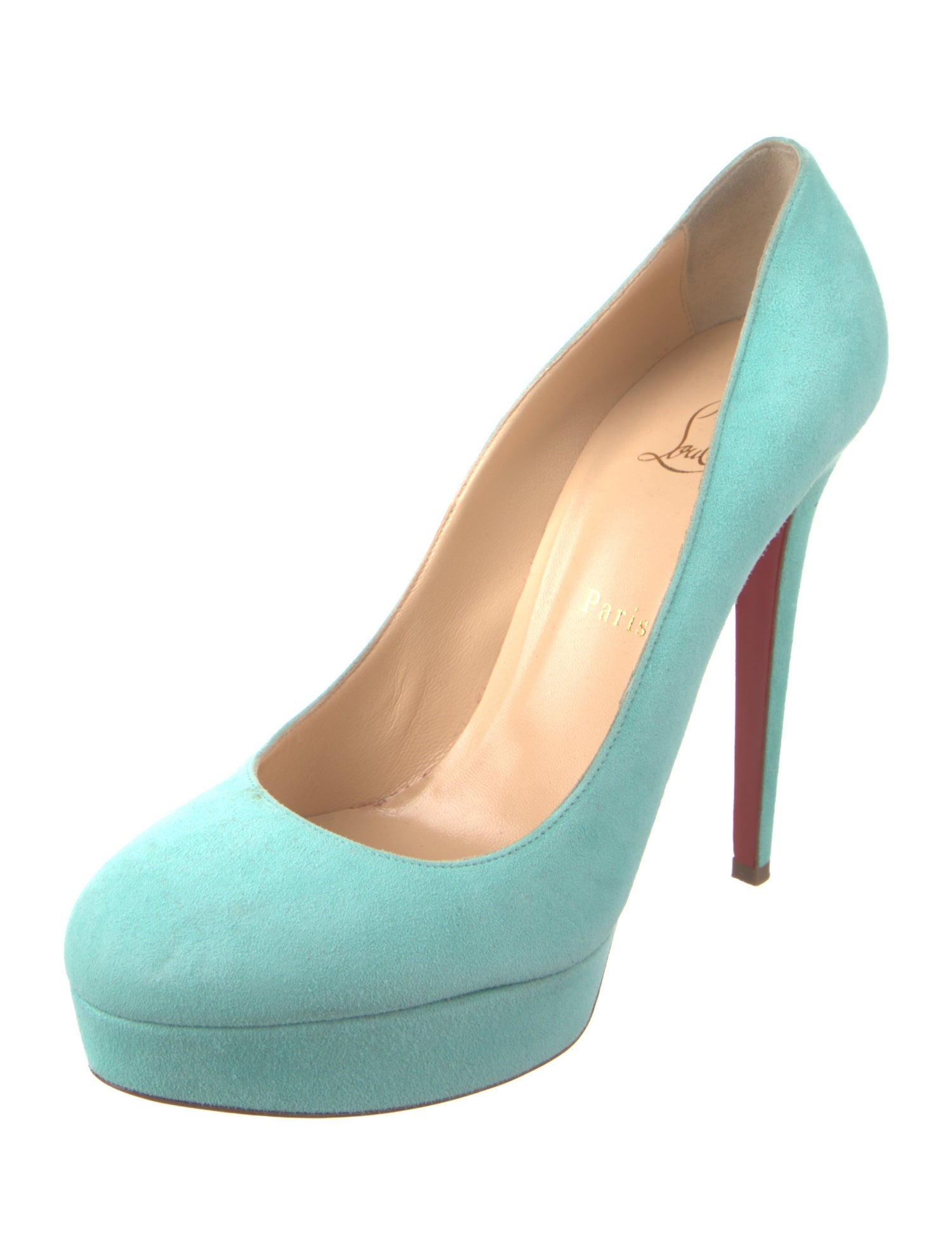 Christian Louboutin Suede Pumps w/ Tags