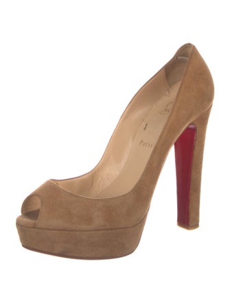 Christian Louboutin Suede Pumps