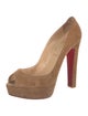 Christian Louboutin Suede Pumps