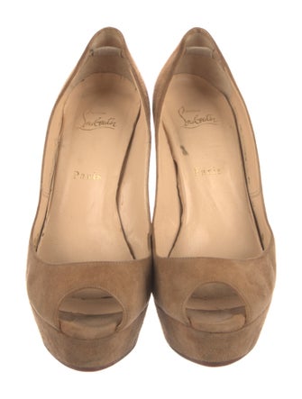 Christian Louboutin Suede Pumps