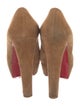 Christian Louboutin Suede Pumps
