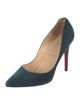 Christian Louboutin Suede Pumps